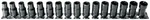Hand Tool SKT-756 16PC 1/4" Dr Turbosocket Set. Fixed Price $244.76.