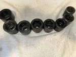 Snap-on Sockets 3/4 Inch Drive Impact Shallow 1-9/16-1-1/16 Lot Of 8 No 1-5/16. Fixed Price $176.00.