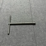 Richards 11-0037 Steel Square Key Long Shaft Handle Silver Standard Sae. Fixed Price $26.59.