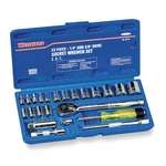 Westward 4PL99 Skt Wrch St, Chrm, 12PT, 3/16 - 7/8 In. Fixed Price $47.06.