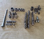 68 Apex 1/4 3/8 1/2" Drive Impact Hex Socket Extension Sae Set Aircraft Tool Usa. Fixed Price $142.50.