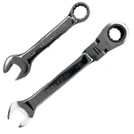Husky 1/2" 12PT Combo Wrench Set Ratcheting Flex & Standard 2PC. Fixed Price $24.99.