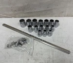 Proto J54206 Socket Set 1/2" Drive 15 Piece 12-POINT Metric 10 Mm 24. Fixed Price $65.00.