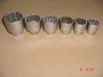 Wright Tools Usa 3/4" Socket Set, 6PCS, 12POINTS, 3/16 - 2.00" Used,. Fixed Price $139.25.
