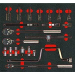 Proto J54132KV Socket Sets,finish POLISHED,65 Pieces 806KC5. Fixed Price $1852.66.