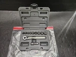 Craftsman #934861 11 Pc Metric 1/4" Dr Pt Socket Wrench Set (TL1788). Fixed Price $27.95.
