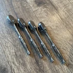 New Snap-on F80 3/8" Drive Ratchet Tooth Fine Chrome 7 1/4 Made Usa. Fixed Price $112.00.