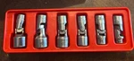 Snap-on Tools 6PC 1/4" Drive 12-POINT Sae Universal Swivel Socket Set. Fixed Price $174.00.