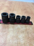 Mac Tools 5PC Rbrt 3/8 Dr Sae Impact Extractor Socket Set - 7/16 11/16". Fixed Price $59.99.