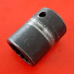 Snap-on Tools Usa 1/2" Drive 19MM Impact 12PT Point Metric Socket IMDM190. Fixed Price $22.83.