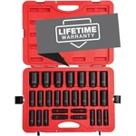 Sunex 2646 Metric Deep Impact Socket Set, 26-PIECE, 1/2 Inch Drive, Cr-mo Alloy. Fixed Price $204.19.