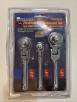Flex Head Stubby & Thumbwheel Ratchet Set 1/4 3/8 1/2 Wrenches Tight Spot. Fixed Price $39.99.