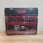 Icon I3SS-13 13PC 1/2"DRIVE Professional Standard Impact Socket Set.. Fixed Price $120.00.