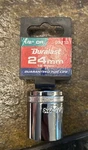 Duralast 1/2 Inch Drive 24 Mm 12 Point Socket 50-213 New Fast Shipping Read. Fixed Price $11.99.