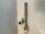 Armstrong Tools 12-903 1/2" Drive Reversible Ratchet 10-1/4" Long Usa W/ Socket. Fixed Price $21.00.