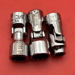 Snap-on Tools 1/4" Drive 12PT Point Tmu Swivel Sockets Marks See Pics But Nice!!. Fixed Price $94.99.