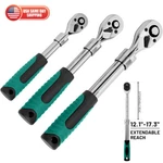 3X 1/4",3/8",1/2" Drive Telescopic Extendable Long Handle Ratchet Socket Wrench. Fixed Price $39.99.