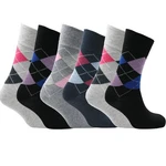6 Pairs Ladies Eazy Grip Non-elastic Socks Uk Size 4-8 (eur 37-42), Argyle. Fixed Price $13.41.