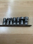 Craftsman Usa Universal Swivel Sae Socket Set 3/8" Drive 6PT To 3/4. Fixed Price $74.95.