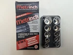 Vintage Nos Original Metrinch Usa 10 Pc 1/2 Drive 12 Pt Socket Set Sae Metric. Fixed Price $54.00.
