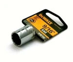 DEWALT-DWMT74532OSP Socket 3/8 Drive 12PT 9/16IN By Stanley TOOLS(3). Fixed Price $11.40.
