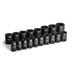 Capri Tools 1/2 In. Drive Shallow Impact Socket Set, 10 27 Mm, 18-PIECE. Fixed Price $49.99.