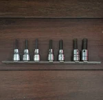 Armstrong In Drive Hex/allen Bit Socket Set Metal Rail (7 Piece). Fixed Price $35.00.