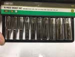 New Master Mechanic 10PC 1/4" Drive Sae Deep Set 6PT # 119014. Fixed Price $8.00.
