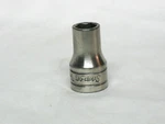 Snap On TW-141 1/2" Drive Point Sae 7/16" Shallow Chrome Socket Usa. Fixed Price $13.95.