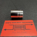 Snap-on Tools Usa New 1/2" Drive 6-POINT Sae 13/16 Shallow Socket TW261. Fixed Price $22.00.