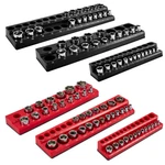 6-PACK Set Magnetic Socket Organizer Holder 1/4'' 3/8'' 1/2'' Drive Sae Metric. Fixed Price $41.39.