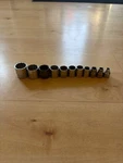 3/8" Drive Sae 12-POINT Socket Set (1/4"-7/8") Made Usa (snap-on, Craftsman). Fixed Price $29.00.