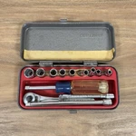 Vintage Craftsman Usa 1/4" Socket Set V-series Teardrop Ratchet G-extension. Fixed Price $59.99.