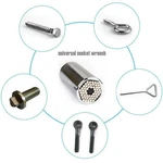 Lot Of 2 Universal Magic Connecting Gator Socket Wrench Sleeve Grip Drill Tools. Fixed Price $14.95.