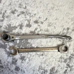 Toptul Scaffold Ratchet 7/8 - 3/4 Opening W/ Proto Speed Wrench End. Fixed Price $75.00.