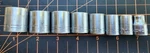 Craftsman 3/8" Dr Socket Set Sae 13/16 Short 8PC Cr-v Usa. Fixed Price $19.00.