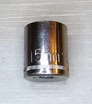Craftsman Usa 15MM Socket 6 Point 3/8" Drive Inverted G1 43547. Fixed Price $9.50.