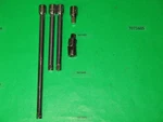 5 Craftsman 3/8" Drive Chrome Extensions, Wobble Universal Socket Ratchet. Fixed Price $37.99.