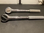 Lot Of Vintage Klein 1/2" Drive 10" Chrome Ratchet Wrench No. 65820 Usa Tools. Fixed Price $29.99.