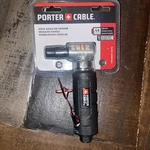 Porter Cable 1/4 In. Air Tool Right-angle Die Grinder. Fixed Price $50.00.