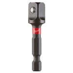 Milwaukee Tool Shockwave Hex Drive Socket Adapter, 1/4 Input 48-32-5031. Fixed Price $7.95.
