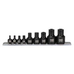 Ementol 9PCS Low Profile Impact Triple Square Bit Socket Set, Cr-mo, One Size. Fixed Price $26.53.