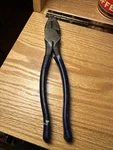 Klein Tools D213-9NE Lineman's Pliers 9" High Leverage Side Cutting. Fixed Price $11.00.