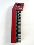 Craftsman Vintage 9-PIECE Metric Socket Set 9-2496 Nos. Fixed Price $50.00.