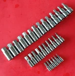 New Kobalt Tools 30PC 1/4" 3/8" 1/2" Metric Hex Bit Driver Socket Set. Fixed Price $44.83.