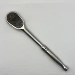 Husky 1/2 Drive Quick Release Ratchet 24800 10" Long, Chrome. Fixed Price $20.99.