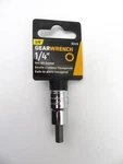 Gearwrench Socket- 3/8 Drive Hex Bit 1/4 #80419. Fixed Price $9.95.