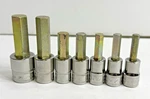 Snap-on Tools 3/8" Metric Standard Hex Bit Socket Driver Incomplete As Is. Fixed Price $100.00.