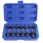 Workpro 13PC Torx Bit Socket Set 1/4" 3/8" 1/2 Drive Hex Allen T8-T60. Fixed Price $29.99.