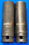 Dewalt Deep Impact Socket 73-937D Size: 11/16" Drive: 1/2" (lot Of 2). Fixed Price $15.00.